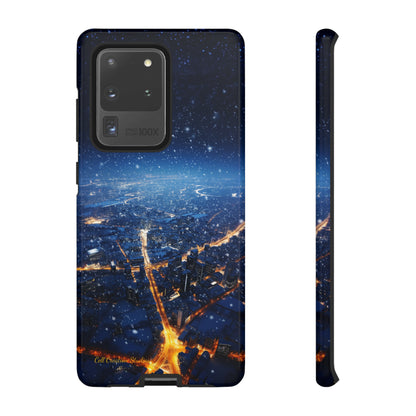 "Urban Snowfall Glow" -Tough Samsung Phone Cases