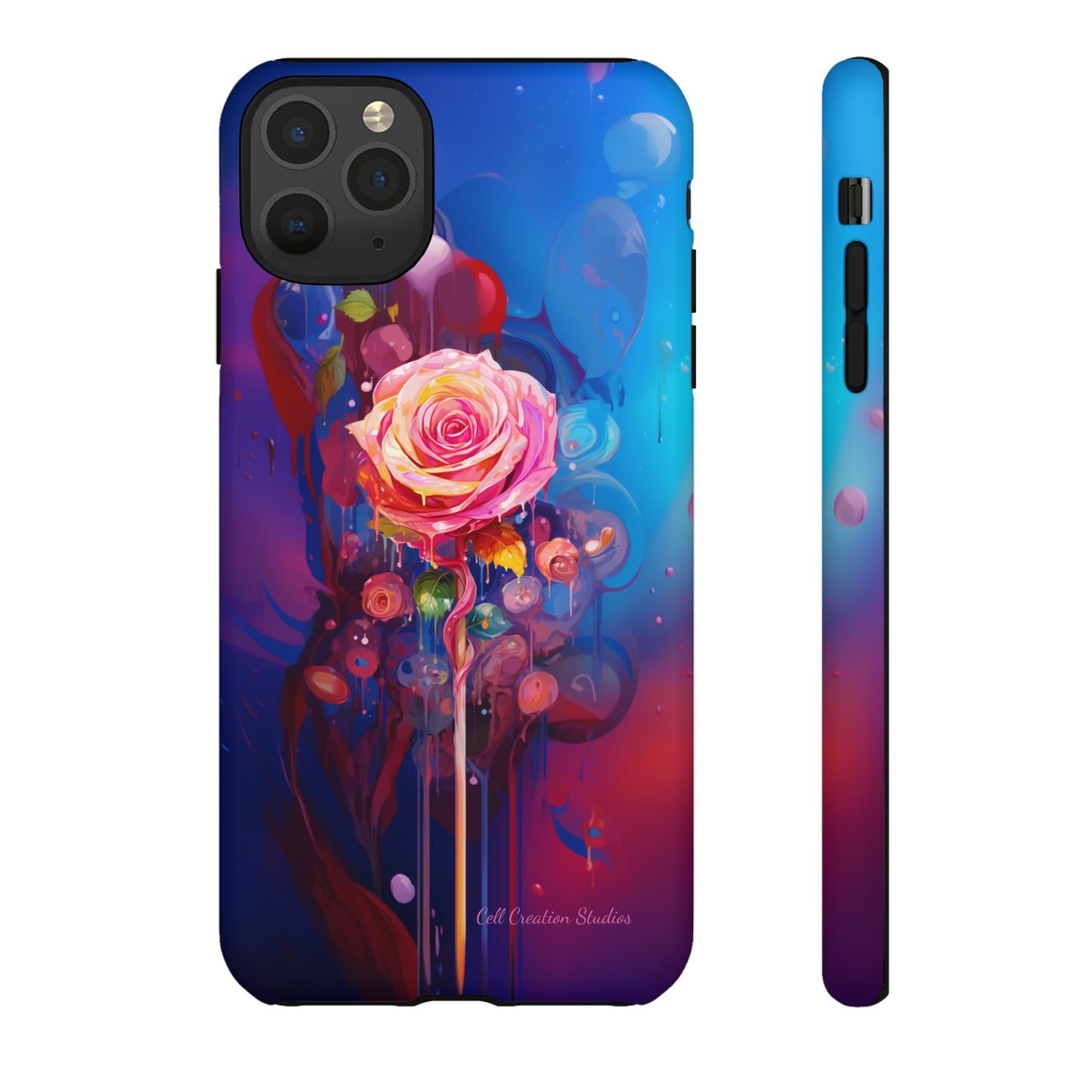 "Dreamy Rose Bloom Fantasy" -Tough iPhone Cases