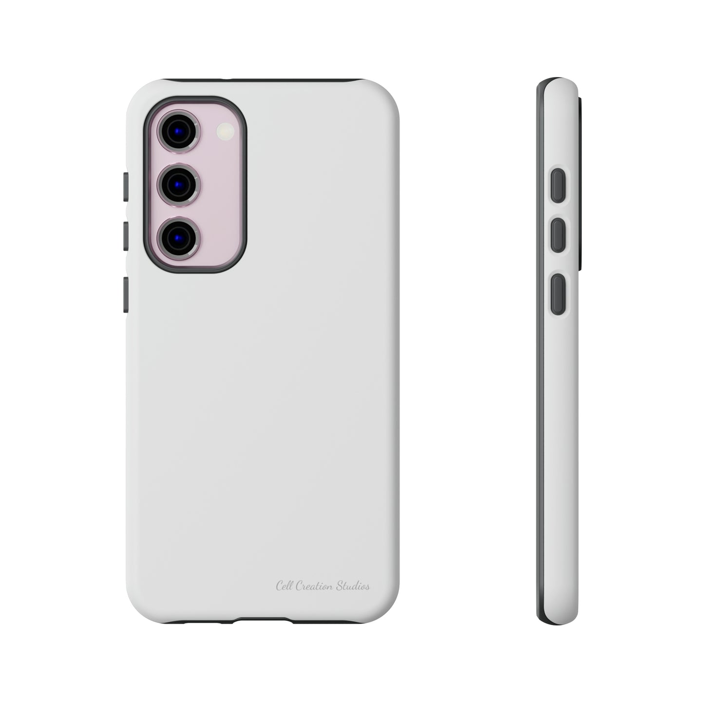 "Pure Elegance White" -Tough Samsung Phone Cases