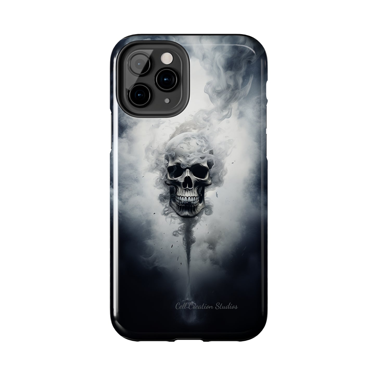 "Mystic Smoke Skull" -Tough iPhone Cases