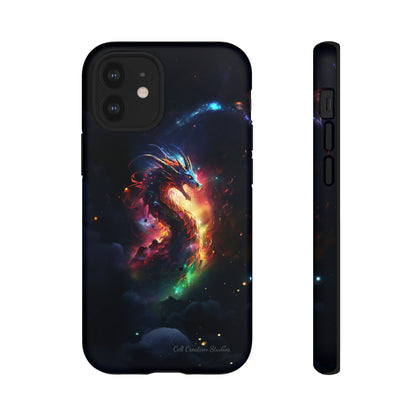 "Cosmic Dragon Unleashed" -Tough iPhone Cases