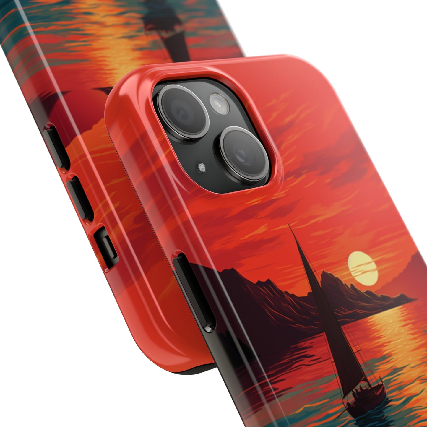 "Serenity at Sunset" -Tough iPhone Cases