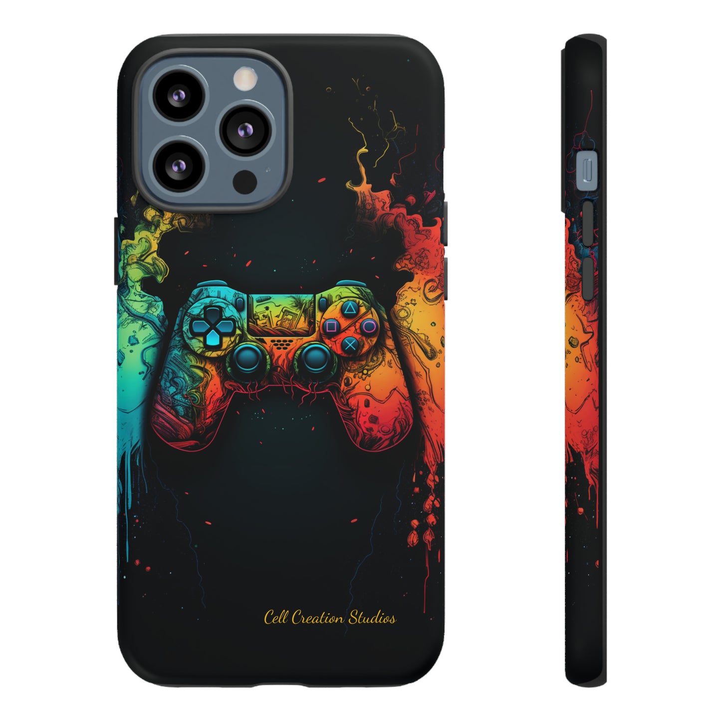 "ColorBlast Gaming" -Tough iPhone Cases