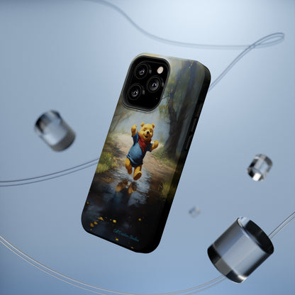 Introducing the "Winnie-The-Pooh Puddle Splash" Cell Phone Case – A Splash of Nostalgic Fun -MagSafe Tough Cases