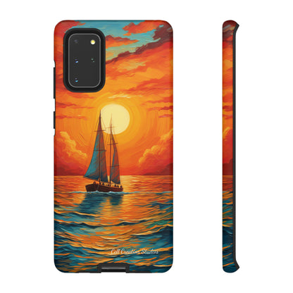 "Sailboat Sunset" - Tough Samsung Cases