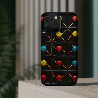 "Vibrant Spheres Fusion" -MagSafe Tough Phone Cases