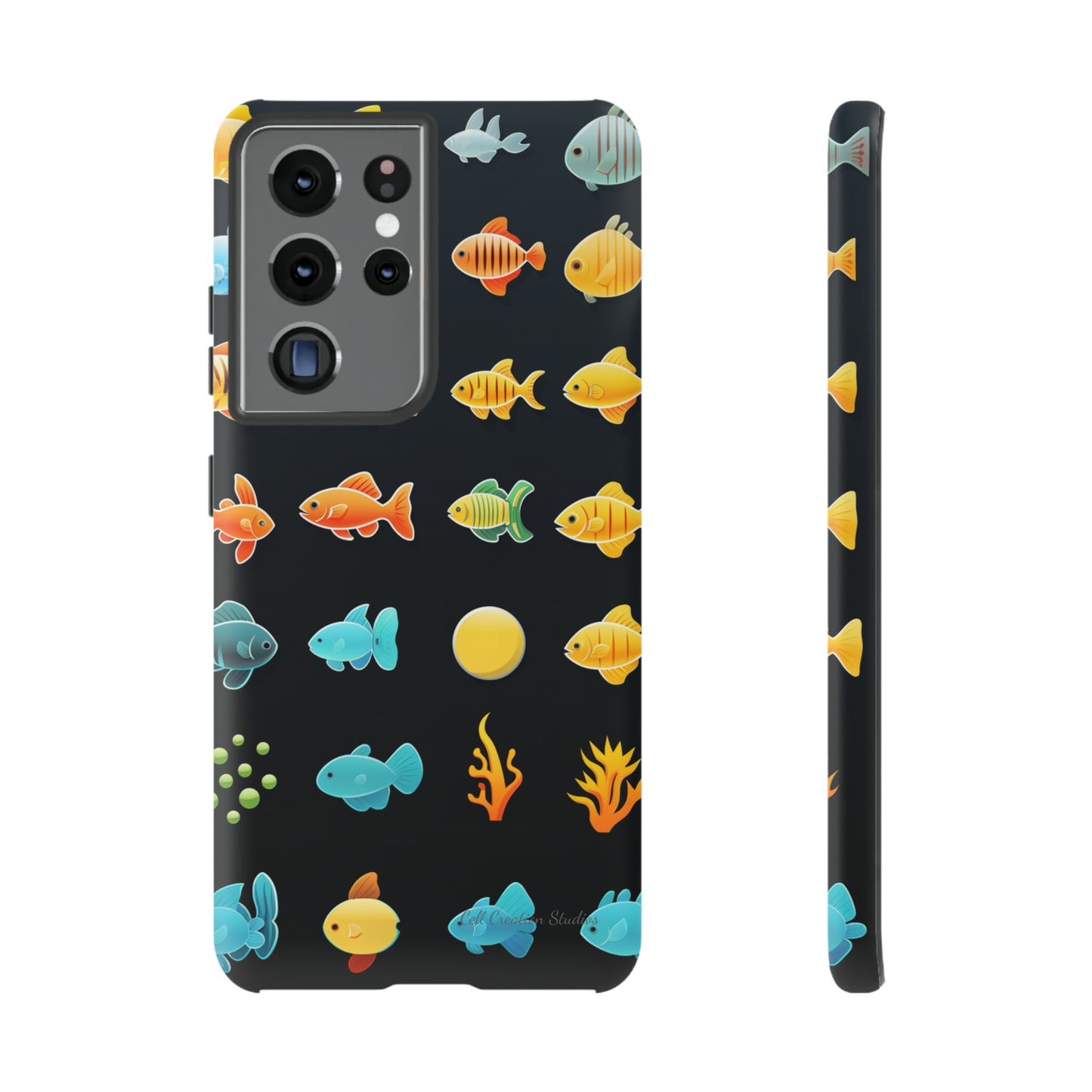 "AquaArt Fish" -Tough Phone Cases