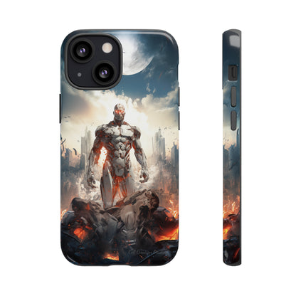 Introducing the "Cyber Guardian" Cell Phone Case – Embrace Futuristic Heroism -Tough Cases