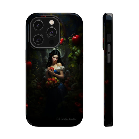 Introducing the "Snow White Enchanted Forest" Cell Phone Case – A Tale of Wonder -MagSafe Tough Cases