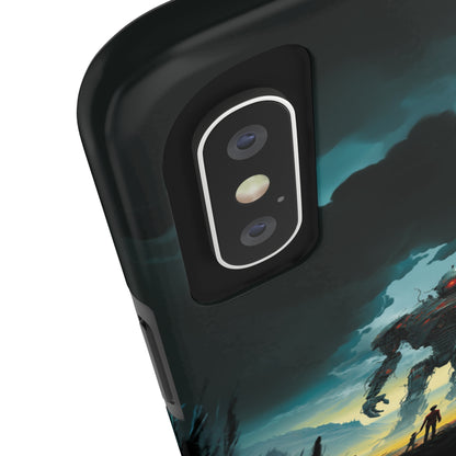 Introducing the "Rising Titan" Cell Phone Case – Witness the Astonishing Emergence of a Giant Robot! -Tough Phone Cases