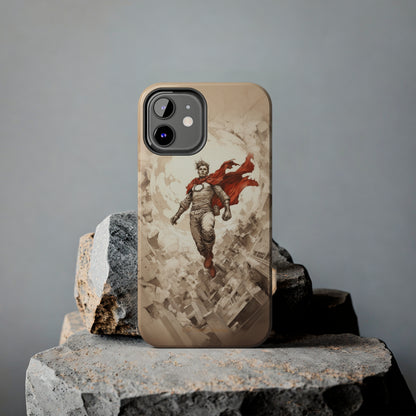 Introducing the "Heroic Guardian" Cell Phone Case – Unleash Your Inner Superhero with Captivating Design -Tough Phone Cases