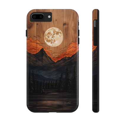 "Elevate Your Style with the Mountain Moonlight Phone Case" -Tough Phone Cases