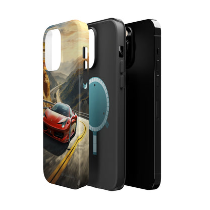 "Mountain Majesty Ferrari Edition" -MagSafe Tough iPhone Cases