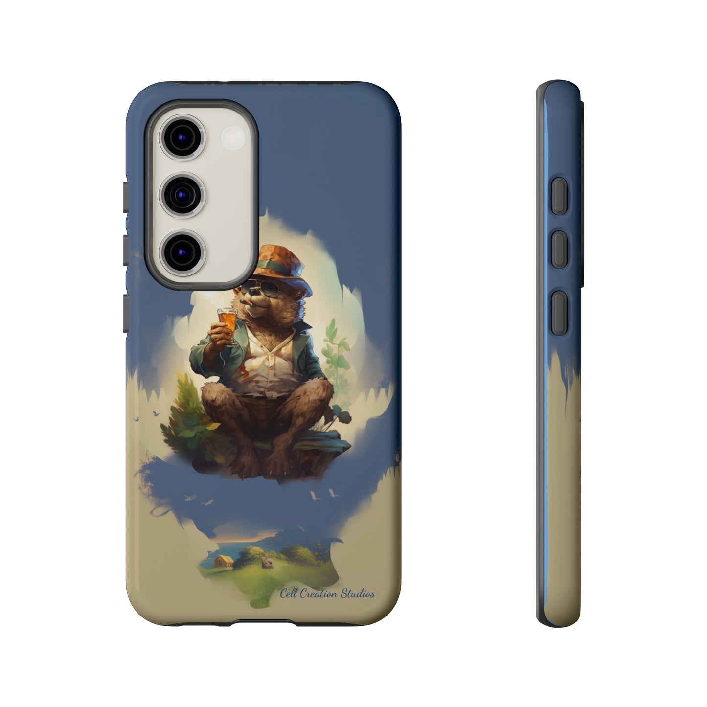 Introducing the "Bear's Homeward Bound" Cell Phone Case – Where Dreams of Home Come Alive -Tough Cases