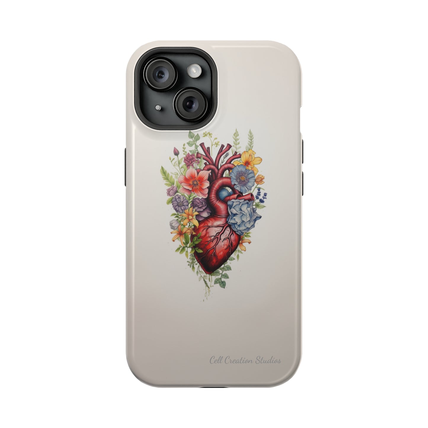 "Blooming Hearts" -MagSafe Tough iPhone Cases