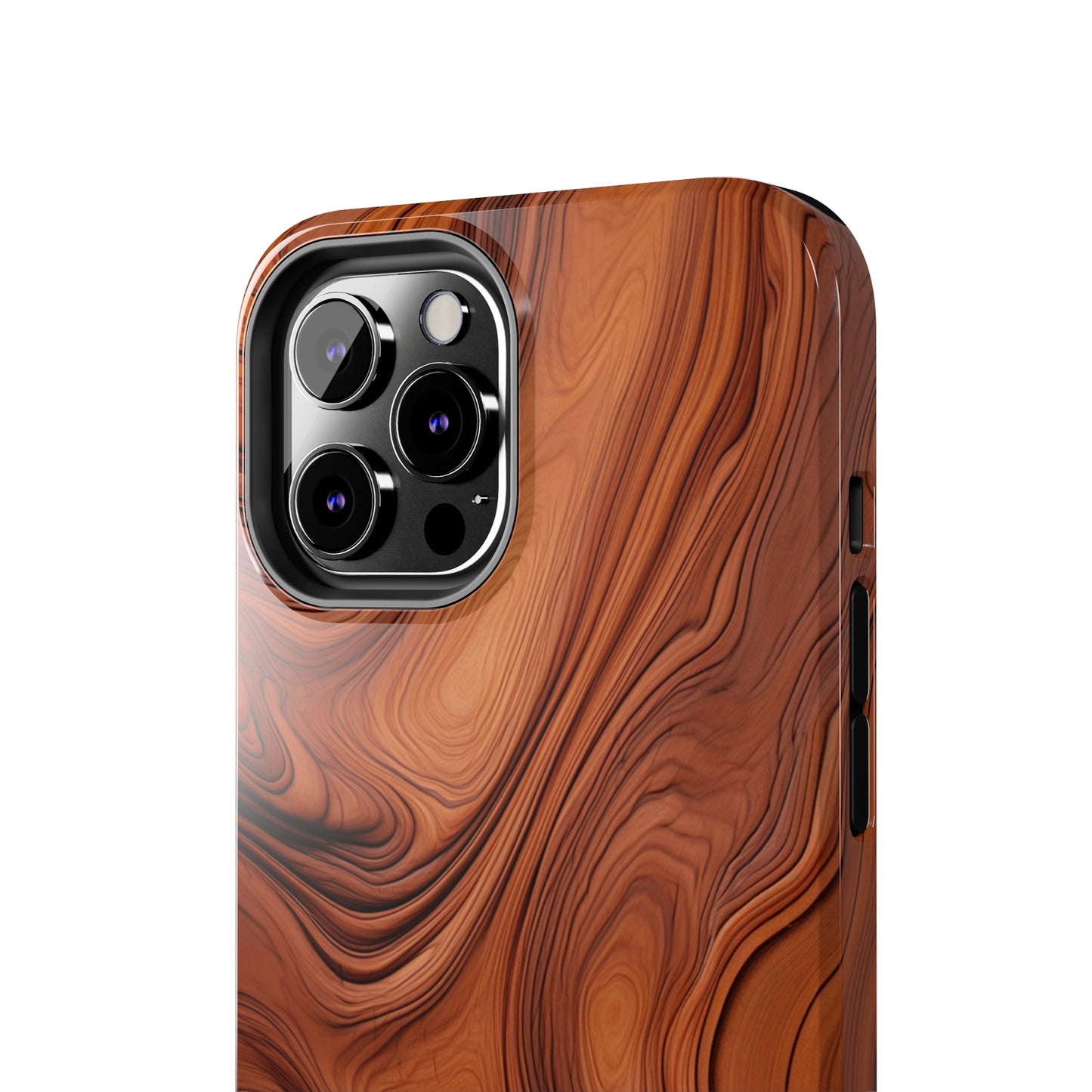 The "Natural Elegance" Wood Pattern Phone Case -Tough Phone Cases