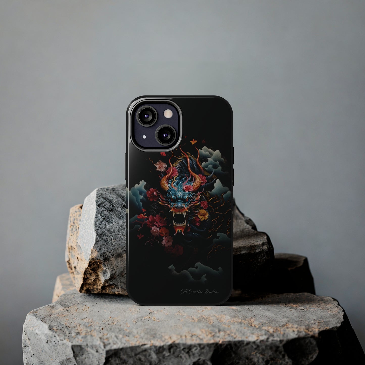 Introducing the "Japanese Dragon Majesty" Cell Phone Case – Embrace the Legend in Style -Tough Phone Cases