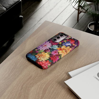 Introducing the "Blossom Beauty" Cell Phone Case – Elevate Your Style with Floral Charm -Tough Cases