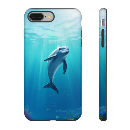 The "Dolphin Serenity" -Tough iPhone Cases