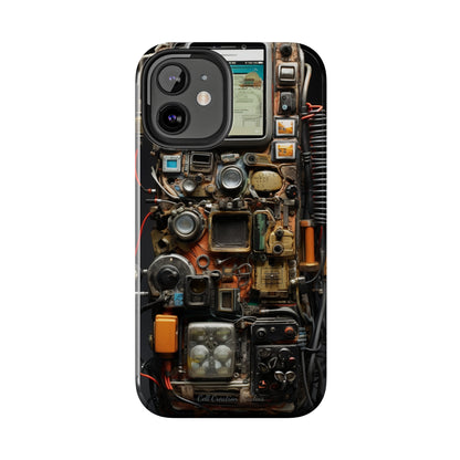 Introducing the "Tech Insight" Cell Phone Case – Explore Inner Workings with Transparent Design -Tough Phone Cases