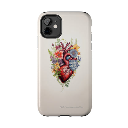 "Blooming Hearts" -Tough iPhone Cases