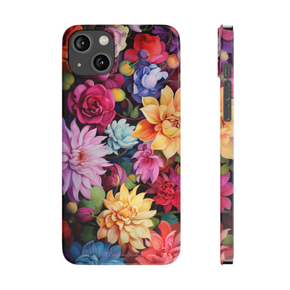 Introducing the "Blossom Beauty" Cell Phone Case – Elevate Your Style with Floral Charm -Slim Phone Cases