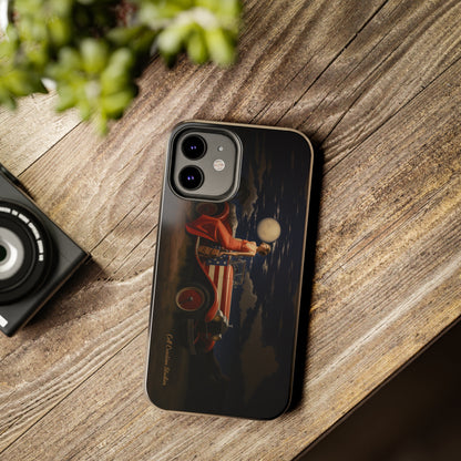 Introducing the "Desert Dreamer - 1920s Americana" Cell Phone Case – Embrace Nostalgic Elegance with Vintage Desert Charm -Tough Phone Cases