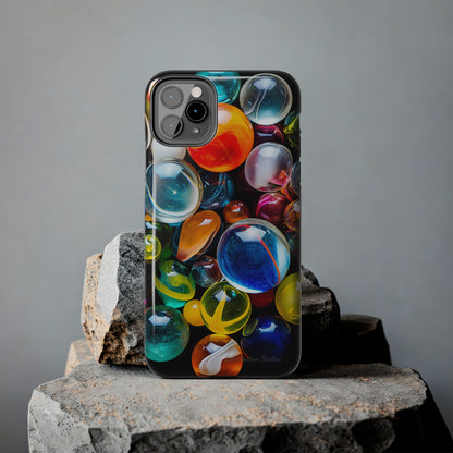 Introducing the "Vibrant Marbles Mosaic" Cell Phone Case – Carry a Kaleidoscope of Colors! -Tough Phone Cases