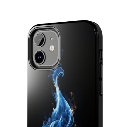 "Blue Flame" Phone Case: Ignite Your Style with Fiery Elegance -Tough Phone Cases