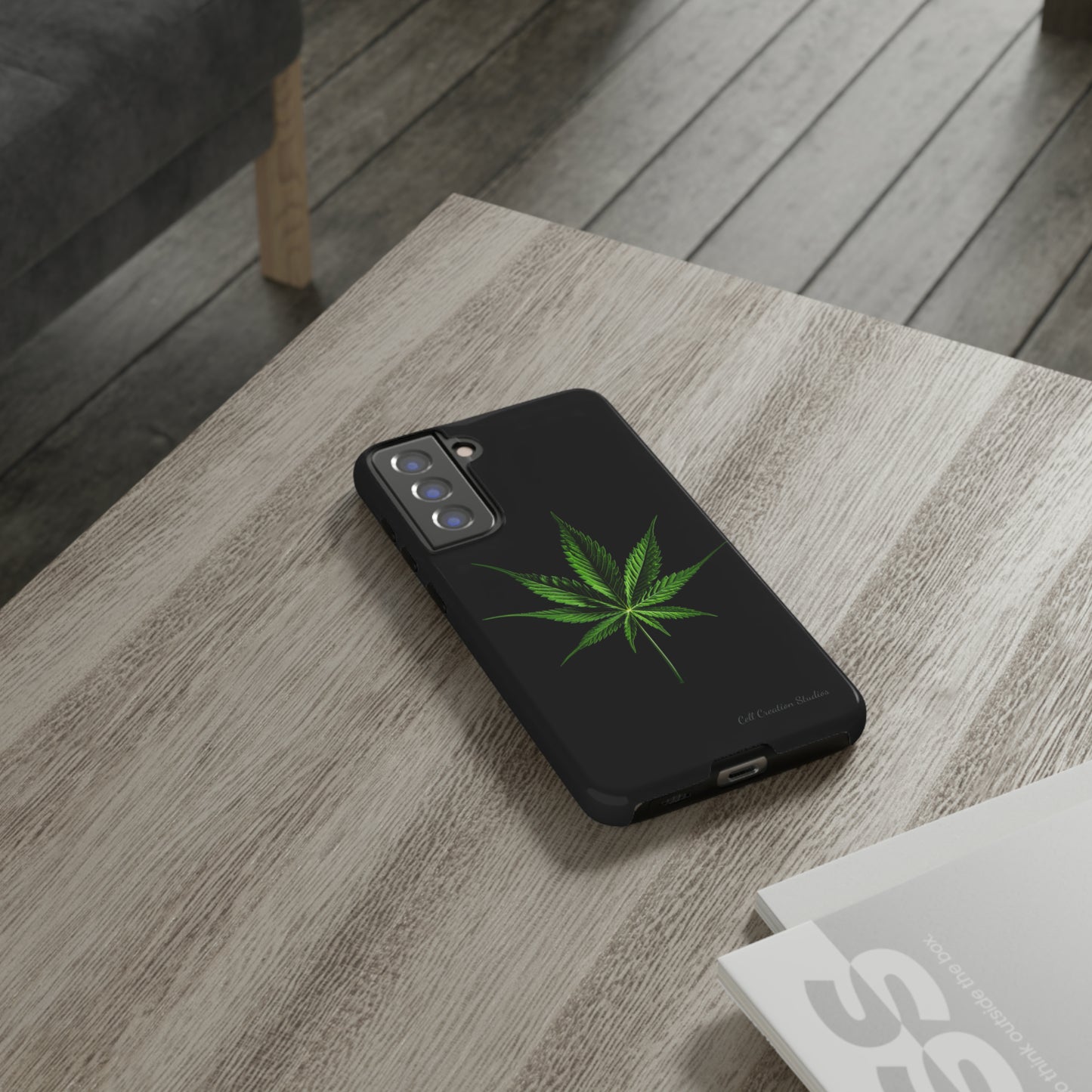 "Cannabis Chic" Marijuana Leaf Phone Case -Tough Cases