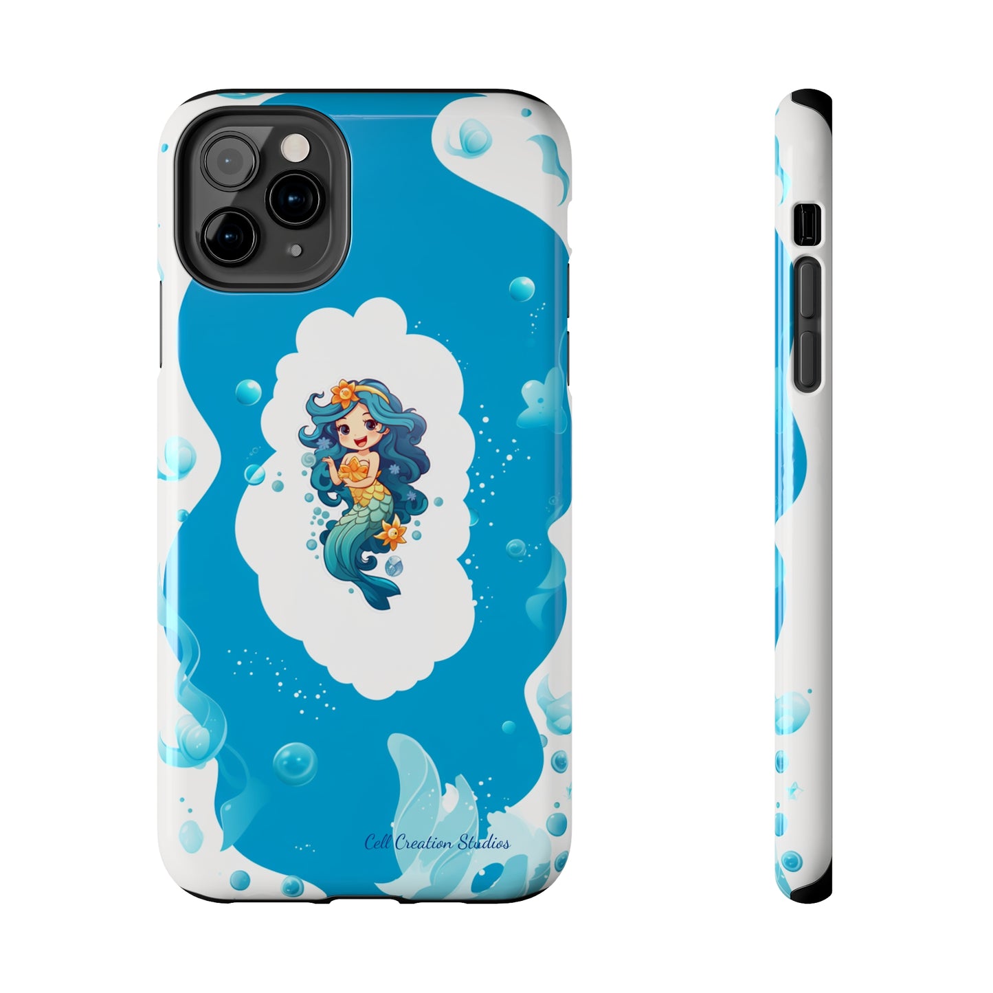 "Mermaid Elegance" -Tough iPhone Cases