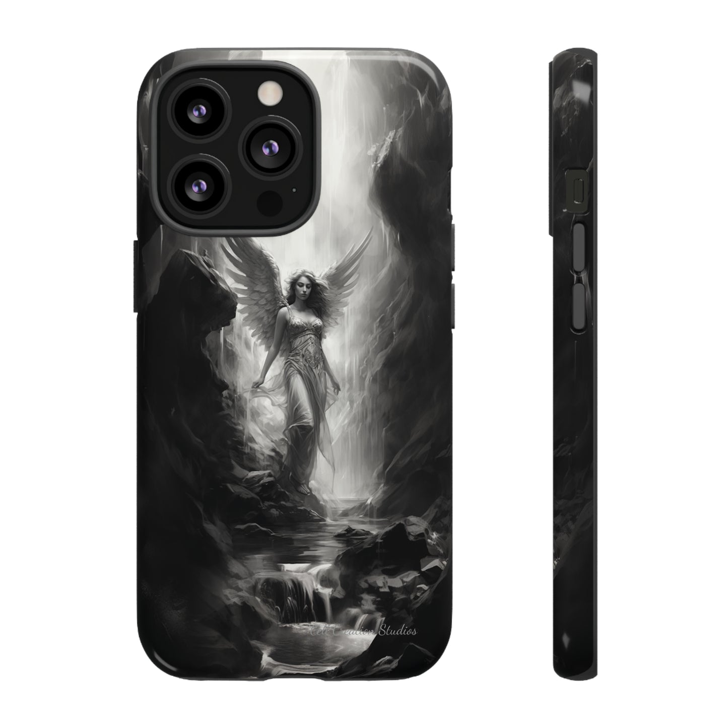 "Seraphic Streams" Angelic Ravine Phone Case -Tough Cases