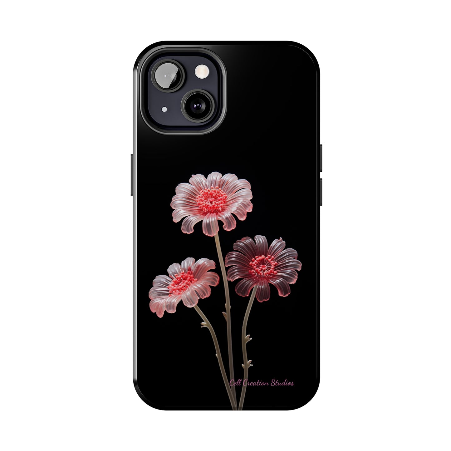 The "Desert Rose Glass Blossom" Phone Case -Tough Phone Cases