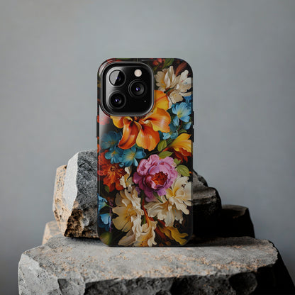 Introducing the "Floral Elegance" Cell Phone Case – Blossom with Style -Tough Phone Cases