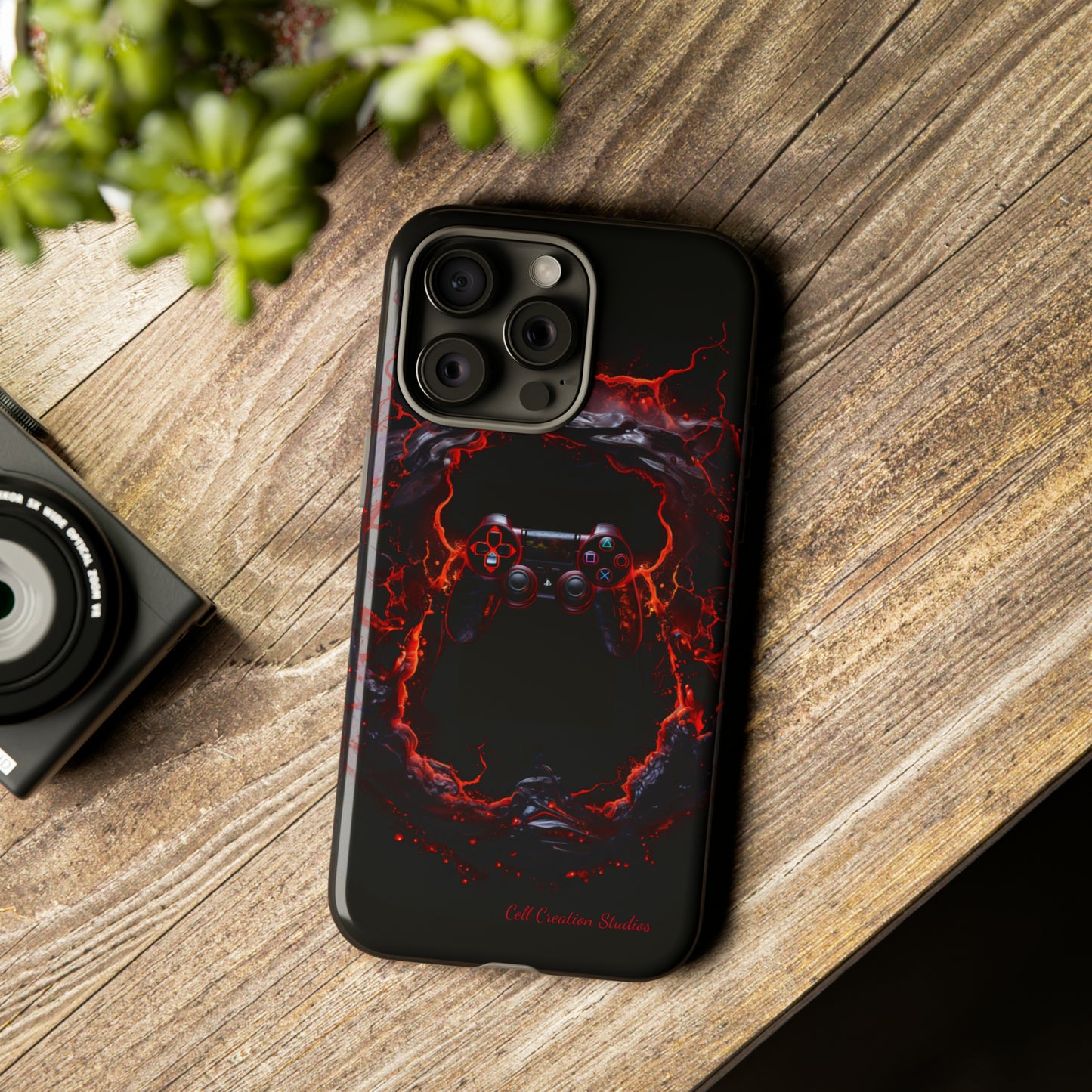 "InfernoGamer Plasma Burst" -Tough iPhone Cases