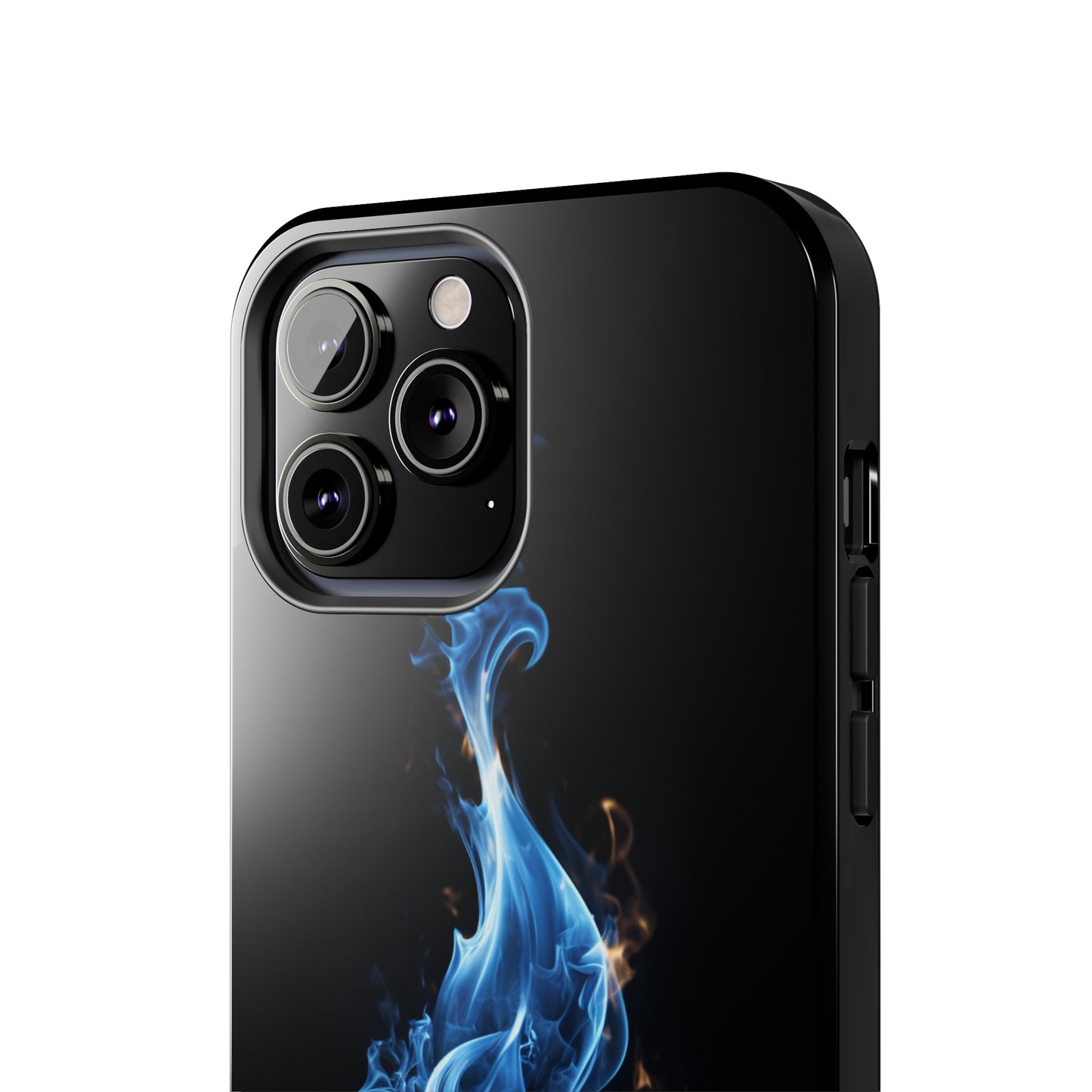 "Blue Flame" Phone Case: Ignite Your Style with Fiery Elegance -Tough Phone Cases