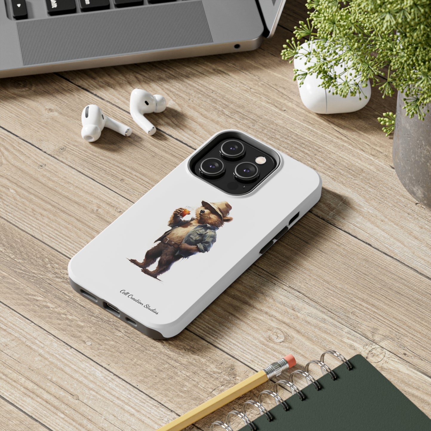 Introducing the "Bear Cheers" Cell Phone Case – The Fun Companion -Tough Phone Cases