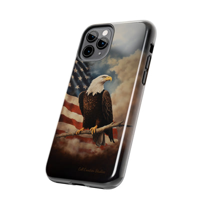 Introducing the "Eagle's Majesty" Cell Phone Case – Soar with American Pride -Tough Phone Cases