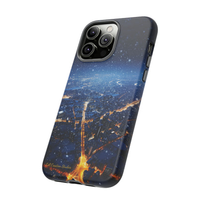 "Urban Snowfall Glow" -Tough iPhone Cases