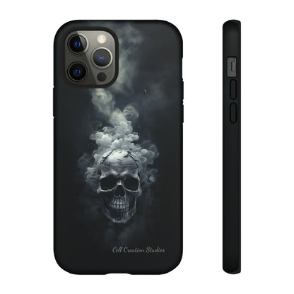 "Ethereal Skull Noir" -Tough iPhone Cases