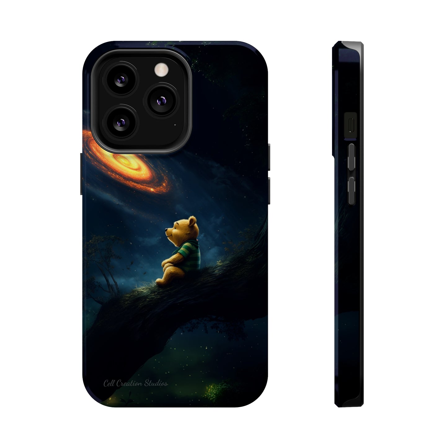 "Starry Night with Winnie-the-Pooh" Cell Phone Case -MagSafe Tough Cases