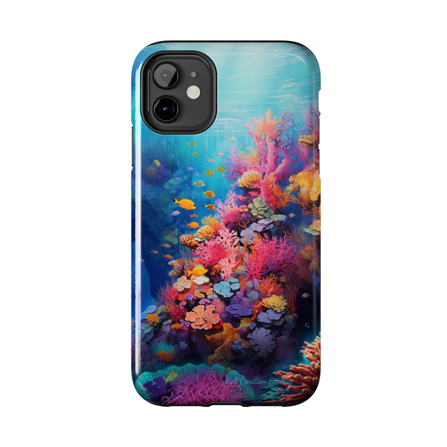 "Coral Reef Splendor" Cell Phone Case – Dive into the Vibrant Underwater World - Phone Cases