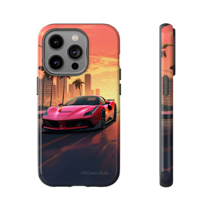 "Sunset Boulevard Ferrari Edition" -Tough iPhone Cases