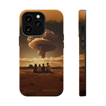 Introducing our "Skywatchers" Cell Phone Case - A Thought-Provoking Design -MagSafe Tough Cases