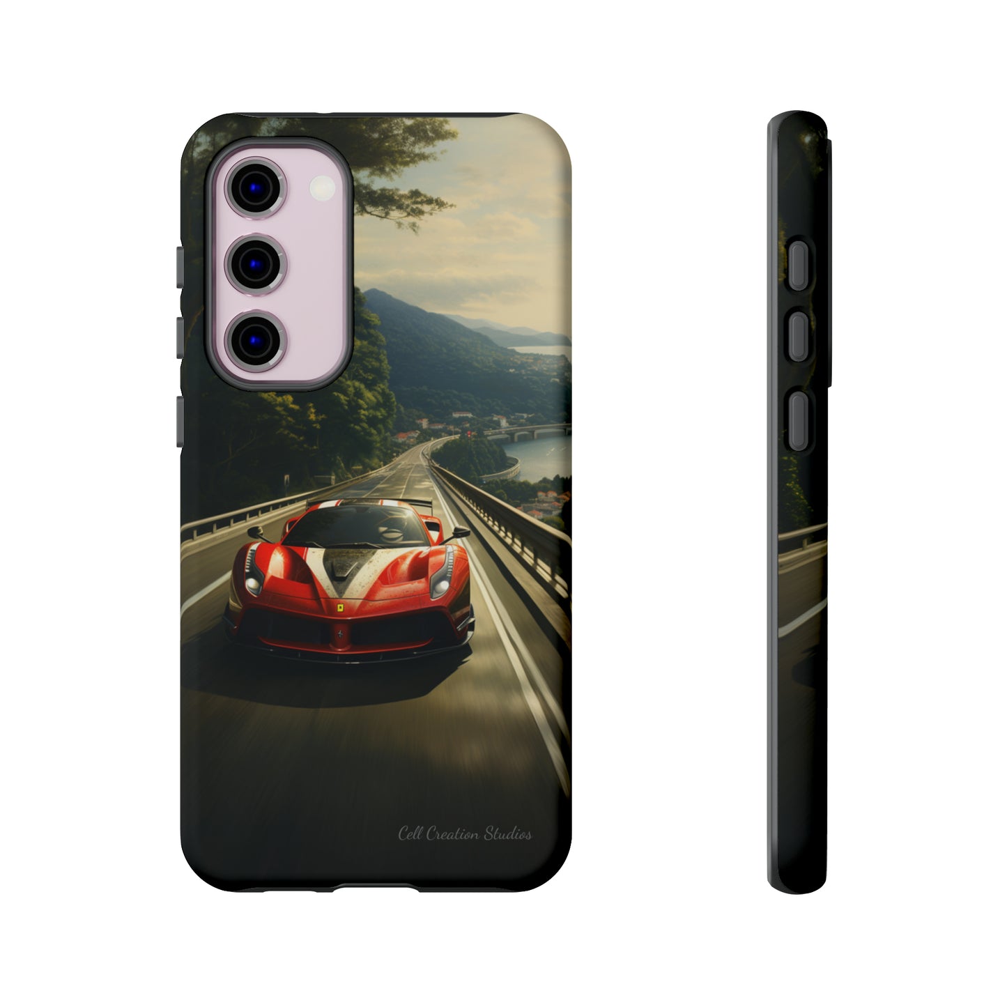 "Tropical Thrill Ferrari Edition" -Tough Samsung Phone Cases