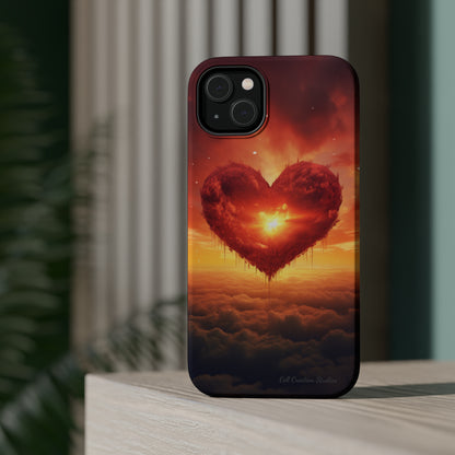 Introducing the "Sky-Heart Radiance" Cell Phone Case – Carry Love's Glow Everywhere You Go -MagSafe Tough Cases