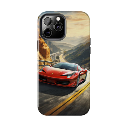 "Mountain Majesty Ferrari Edition" -Tough iPhone Cases