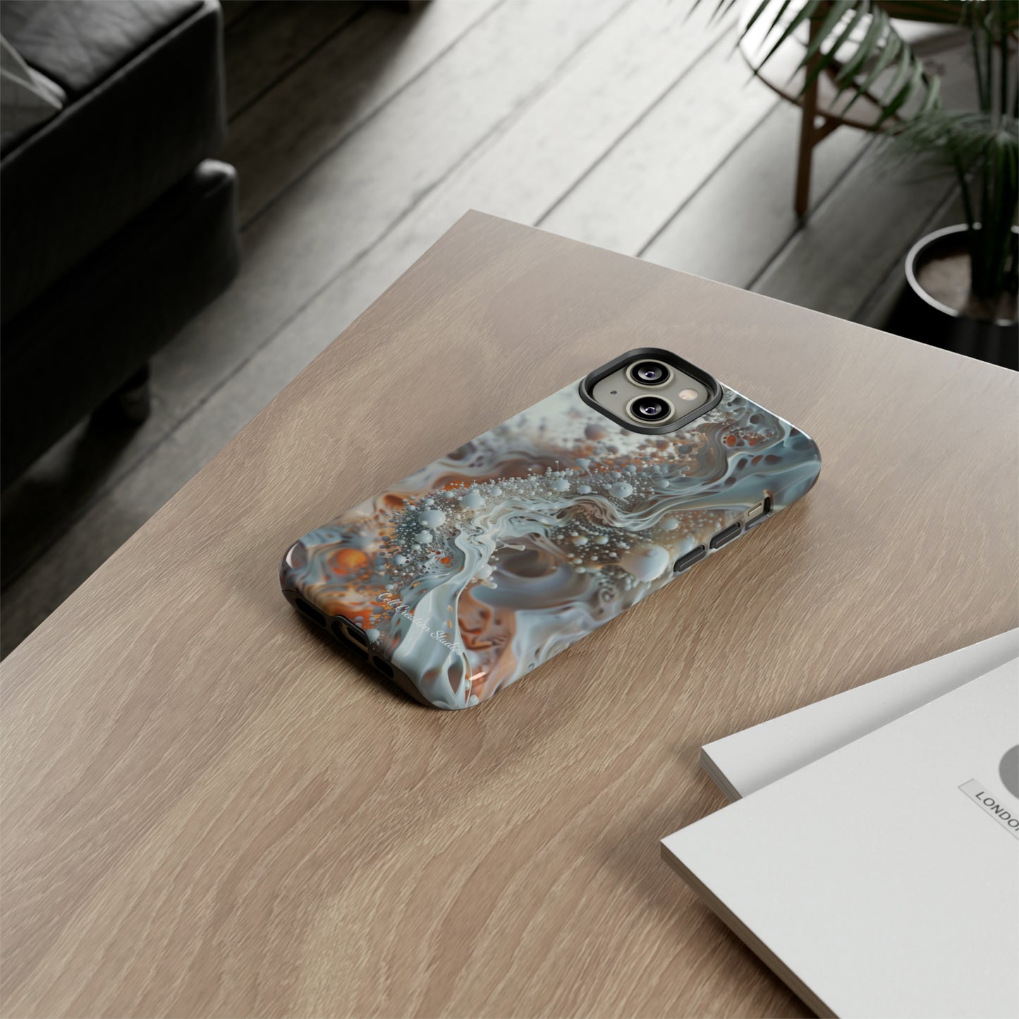 "3D Liquid Splash" -Tough iPhone Cases