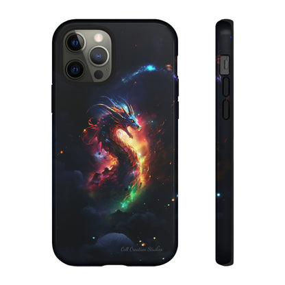 "Cosmic Dragon Unleashed" -Tough iPhone Cases