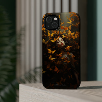 Introducing the "Butterfly Embrace" Cell Phone Case – A Fusion of Beauty and Grace -MagSafe Tough Cases